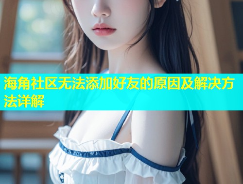 海角社区无法添加好友的原因及解决方法详解