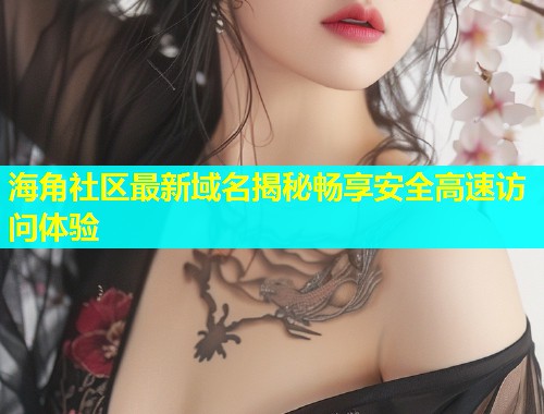 海角社区最新域名揭秘畅享安全高速访问体验  第2张