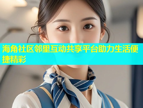 海角社区邻里互动共享平台助力生活便捷精彩